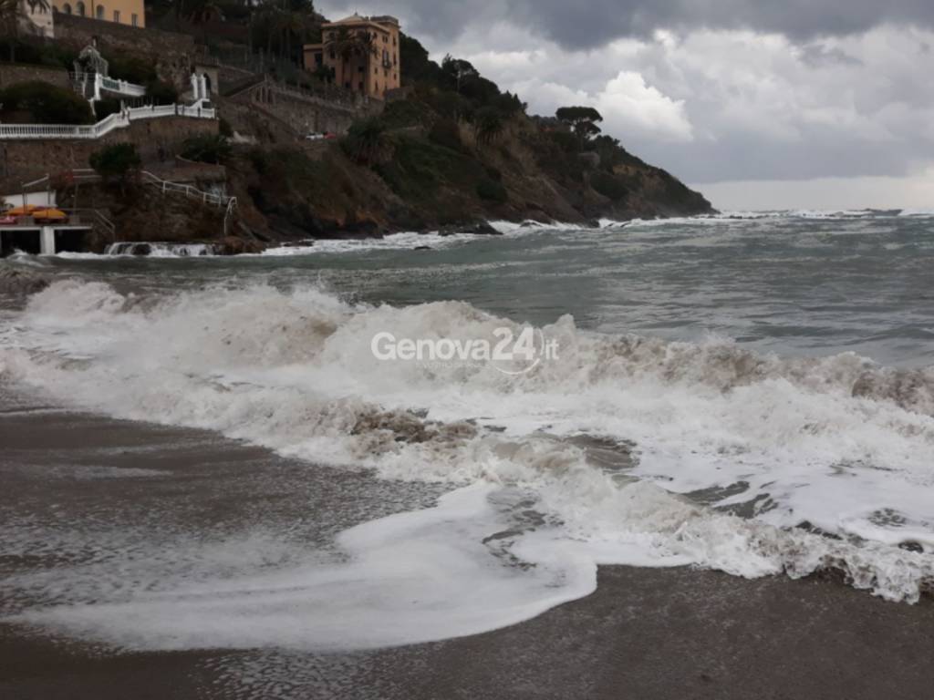 mareggiata sestri levante