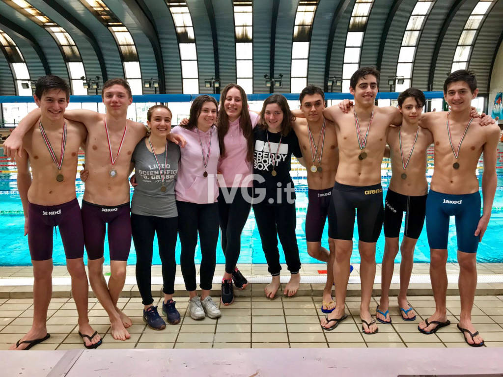 Il “Grassi” ai primi posti dei Campionati Studenteschi di Nuoto Ottime prestazioni degli Allievi del Liceo Scientifico di Savona