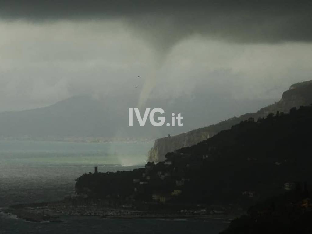 Tromba d'aria a Pietra Ligure