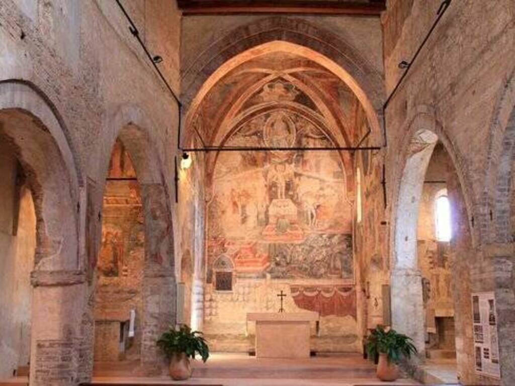 Albenga Chiesa San Giorgio Martire affresco Giudizio Universale