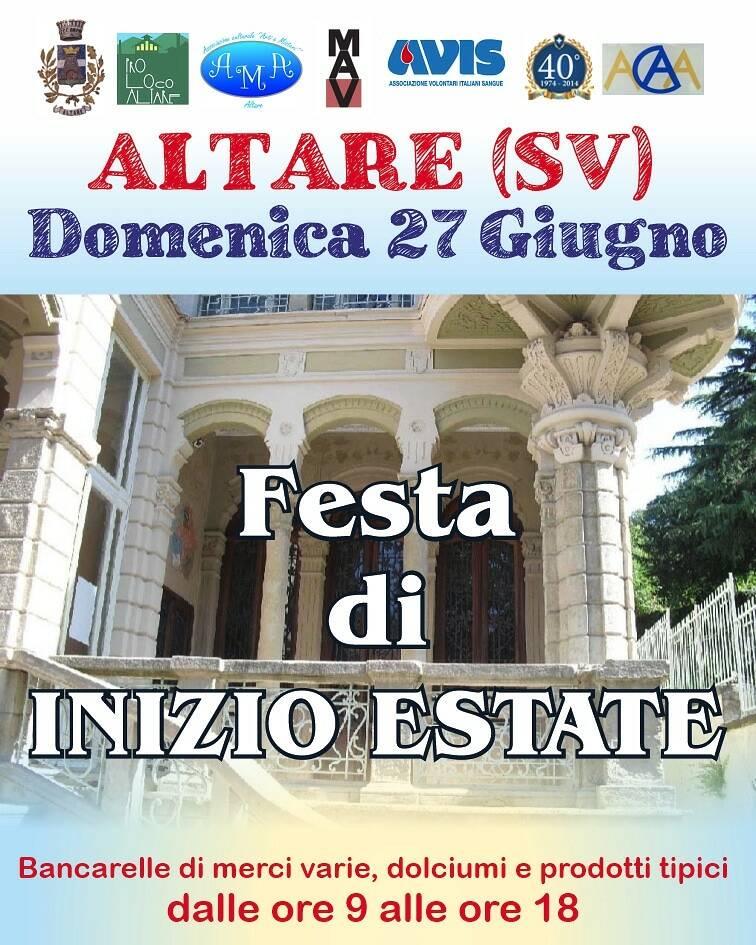 Altare Festa di Inizio Estate giugno 2021