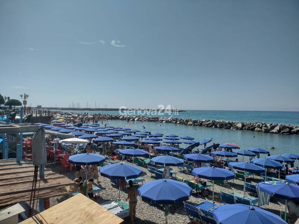 spiaggia chiavari 