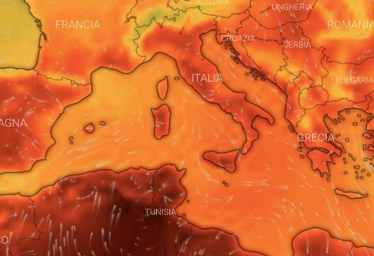 ondata caldo emergenza caldo