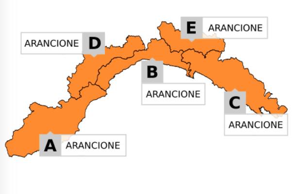 Allerta Arancione Su Tutta La Liguria Dalle 22 Di Questa Notte: Attesi ...