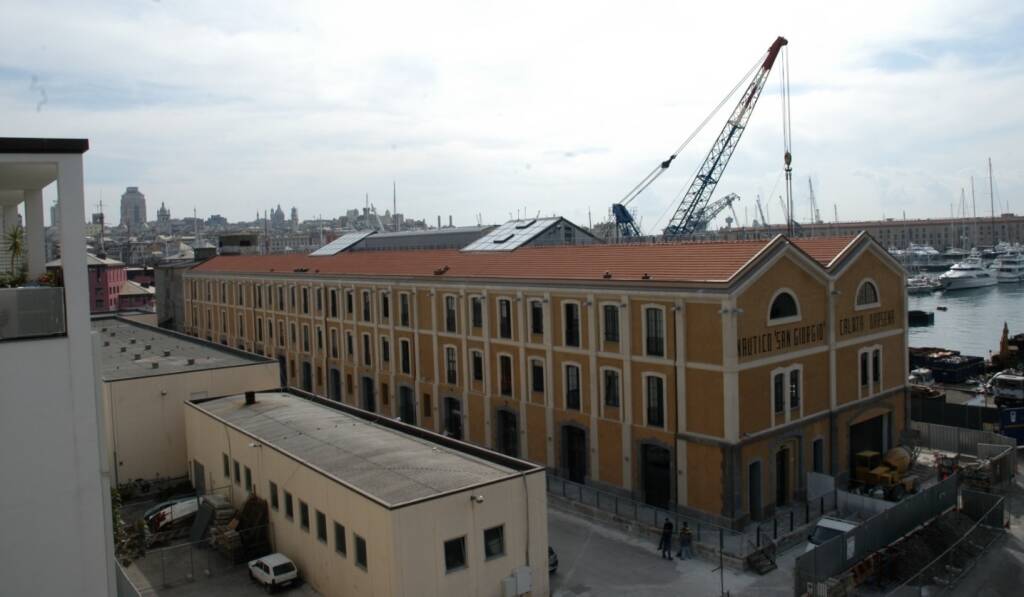 Genova Istituto Nautico San Giorgio calata Darsena