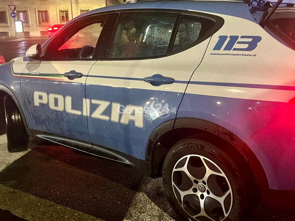 polizia volante notte