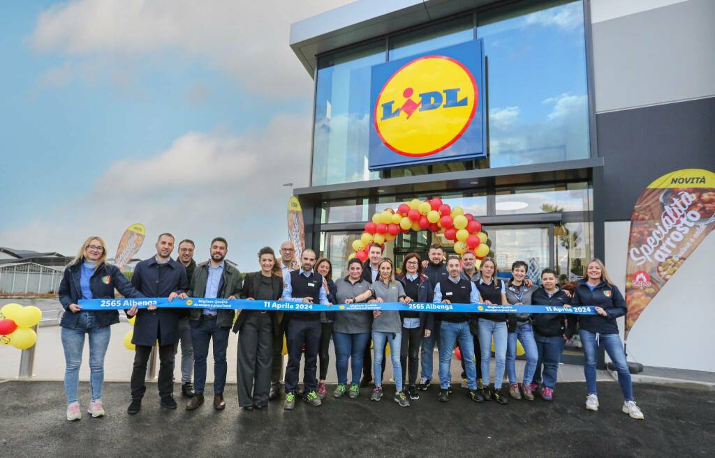 Inaugurazione Lidl Bagnoli Albenga