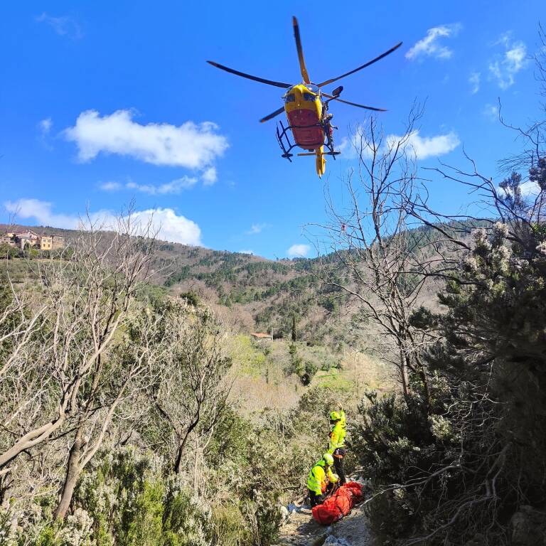 soccorso alpino finalese bikers generica vigili del fuoco elisoccorso 