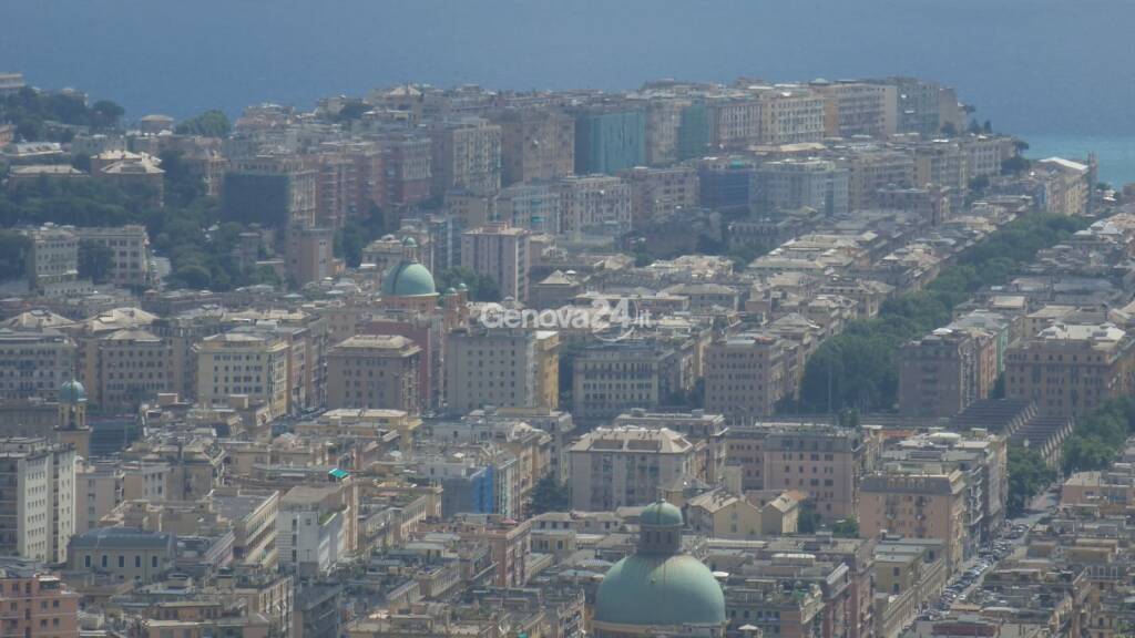 panorama genova case palazzi