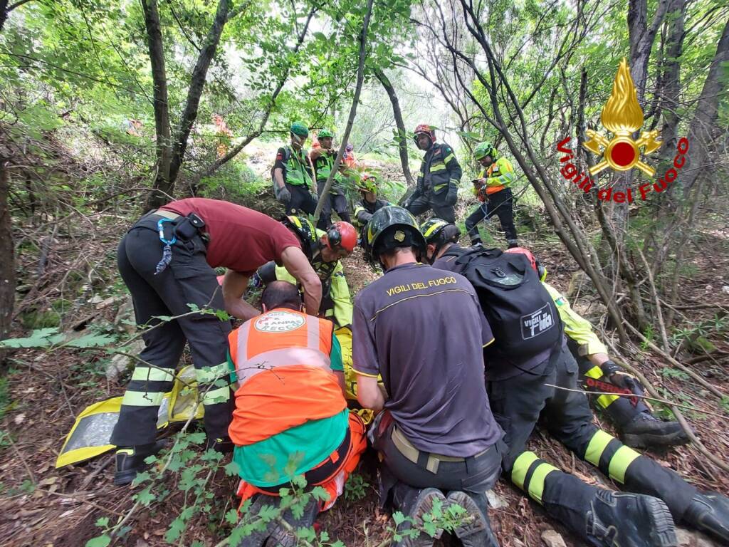 vigili del fuoco soccorso alpino