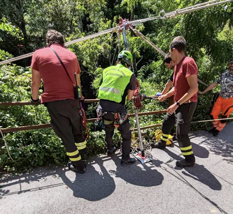 soccorso alpino incidente lavoro 