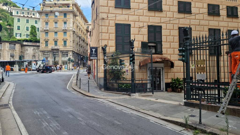 Piazza Fontane Marose, al via i lavori per la rivoluzione della viabilità