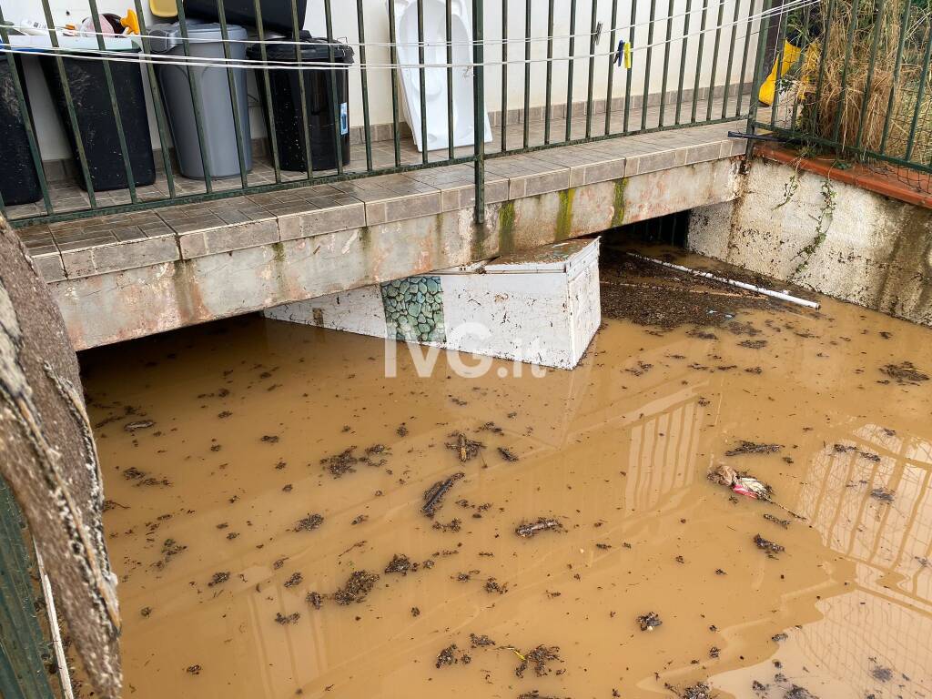 Allerta aranciane: allagamenti e danni ad Albenga