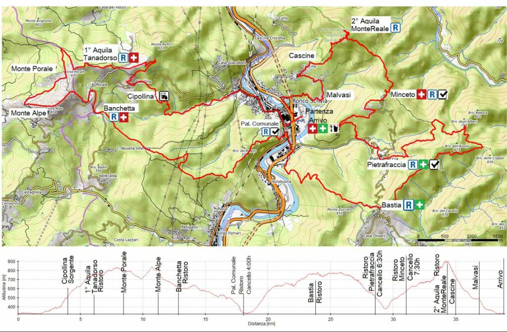 Trail delle 2 Aquile