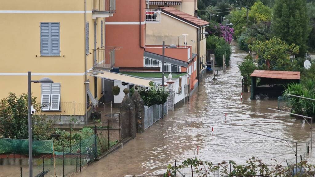 Allagamenti a Chiavari e Lavagna