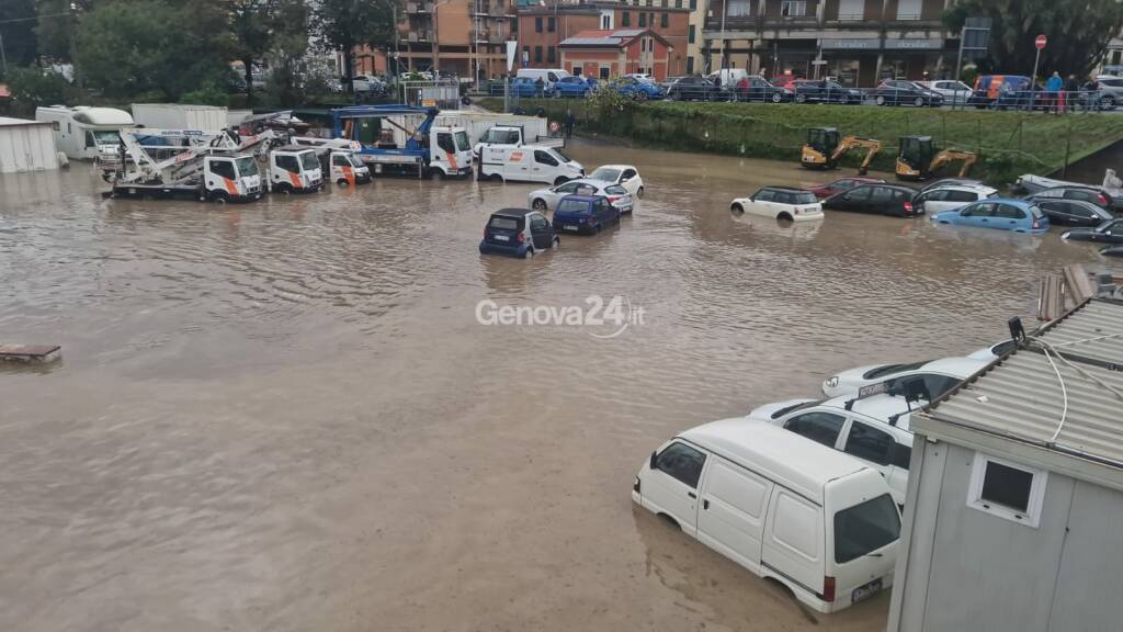 Allagamenti a Chiavari e Lavagna