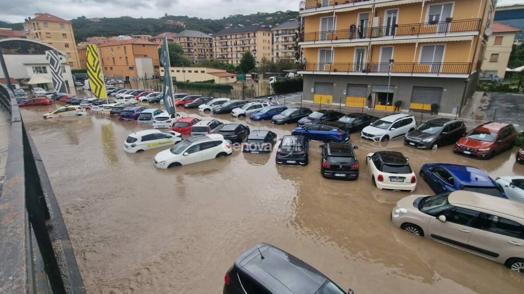 Allagamenti a Chiavari e Lavagna