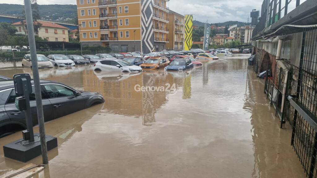 Allagamenti a Chiavari e Lavagna