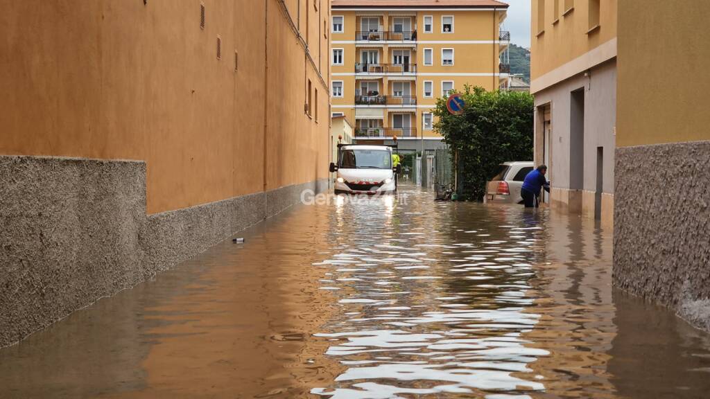 Allagamenti a Chiavari e Lavagna