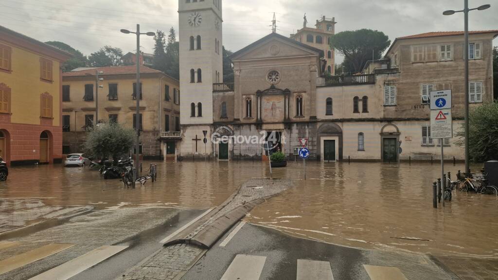 Allagamenti a Chiavari e Lavagna