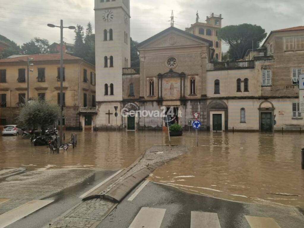 Allagamenti a Chiavari e Lavagna