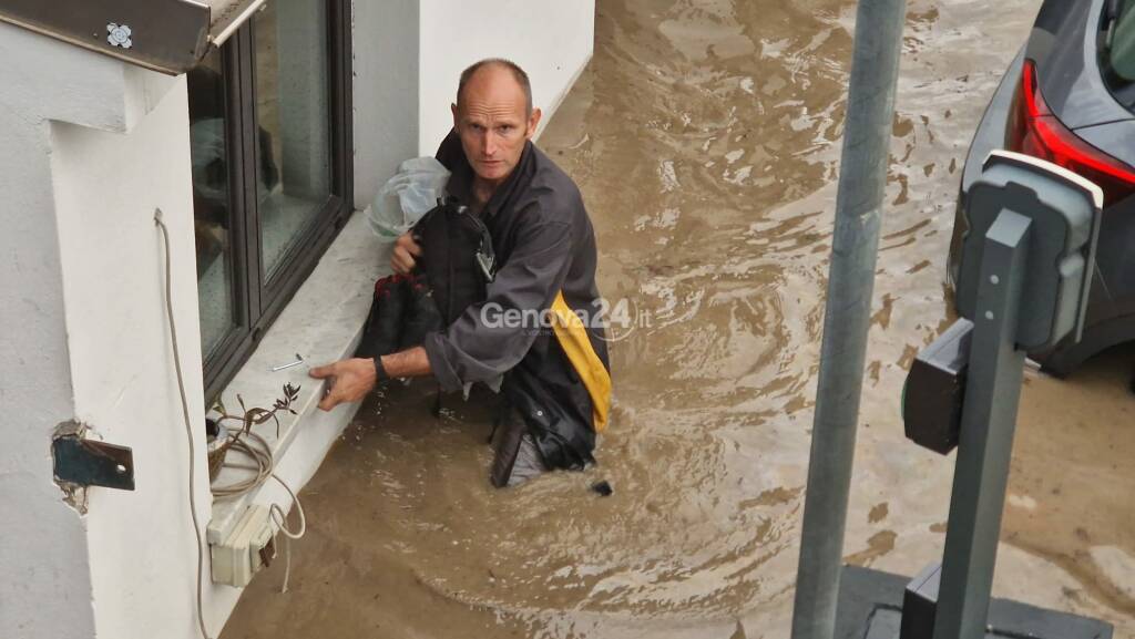 Allagamenti a Chiavari e Lavagna