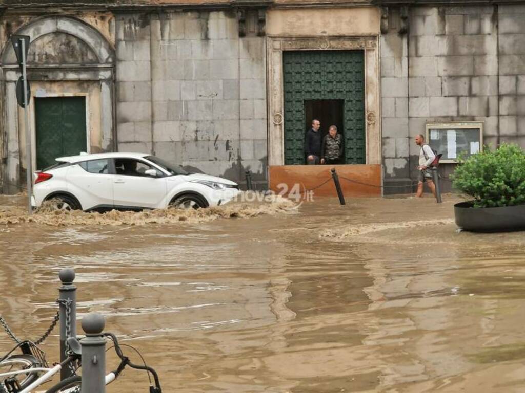 Allagamenti a Chiavari e Lavagna