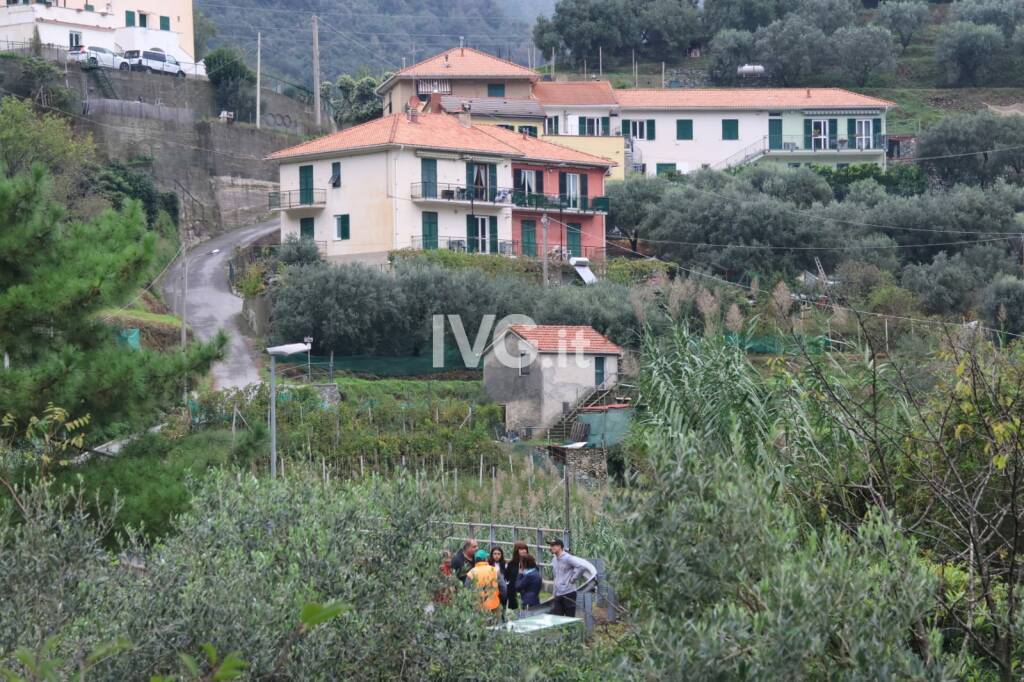 Frana a Ellera, isolata località Casino