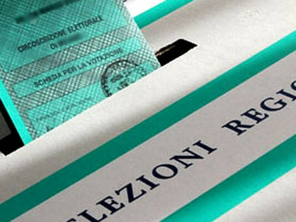 elezioni regionali urna scheda