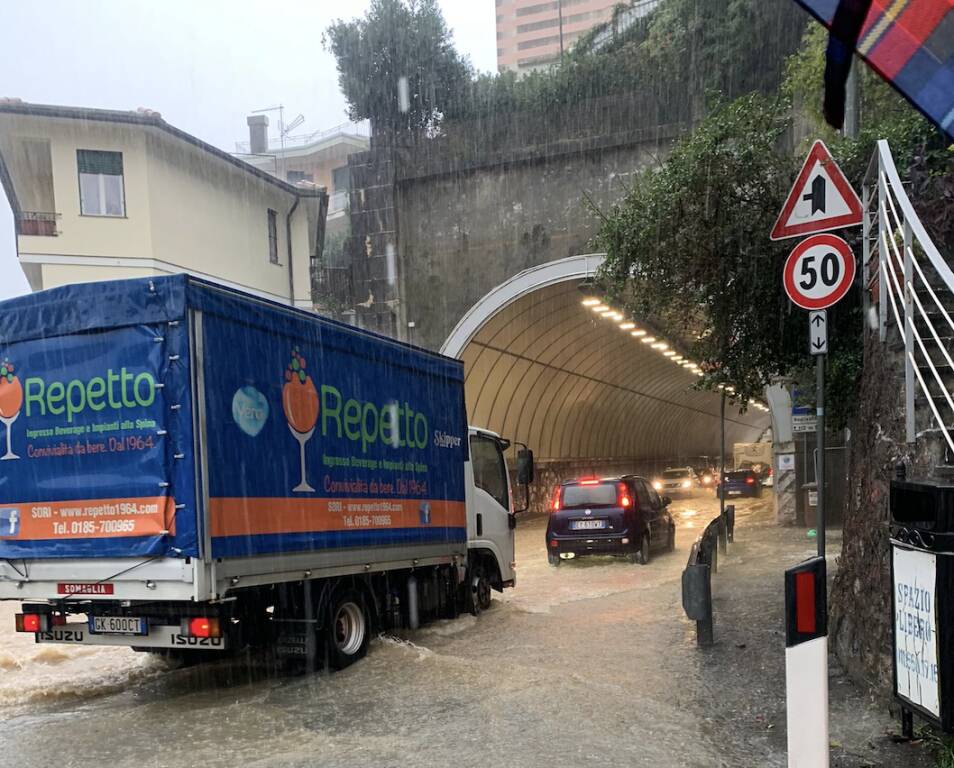 Maltempo a Genova 17 ottobre