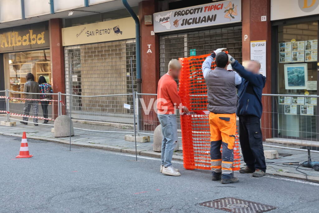 Savona, al via i lavori in via dei Mille