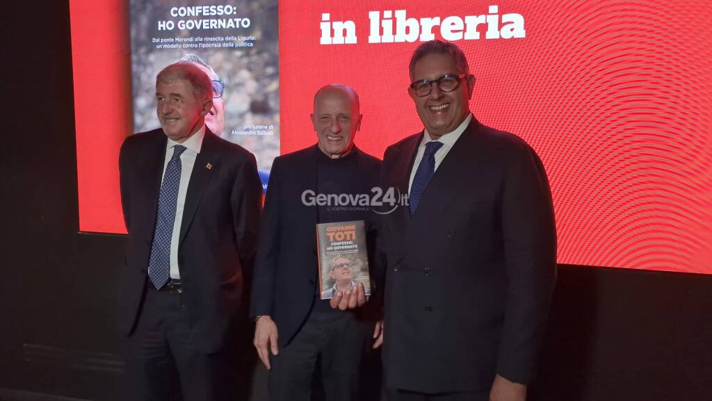 Toti presenta il suo libro "Confesso, ho governato"