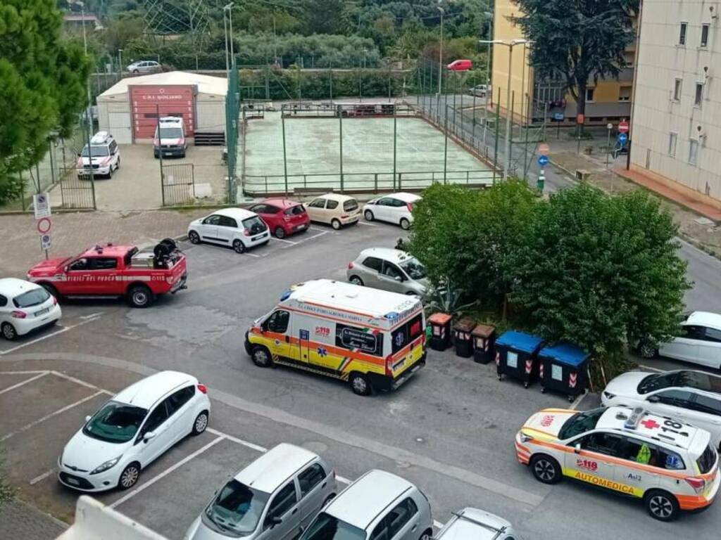 vigili del fuoco ambulanze