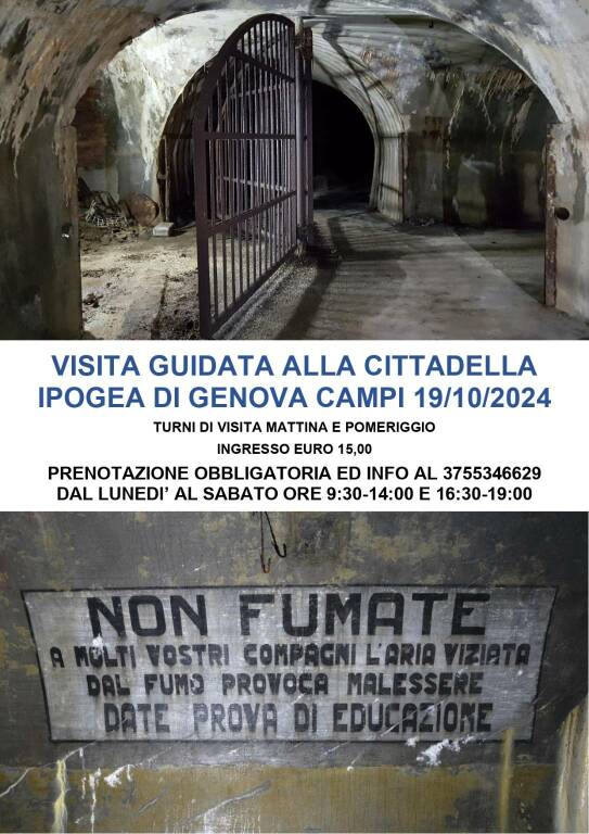 visite cittadella campi centro studi sotterranei