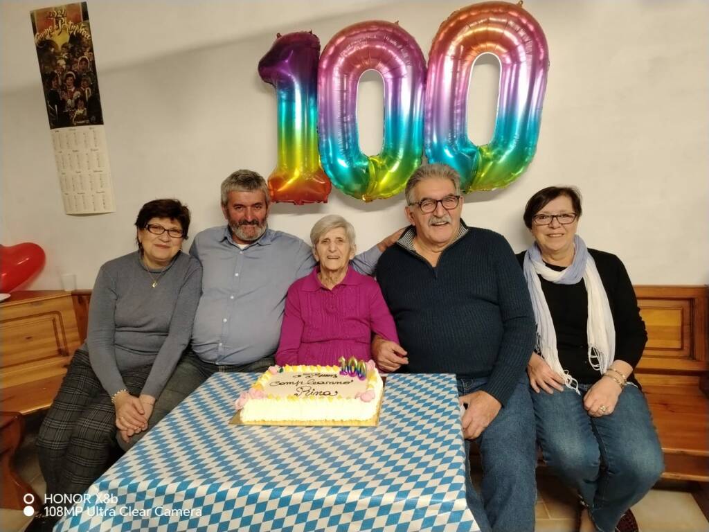 100 anni caterina torriglia