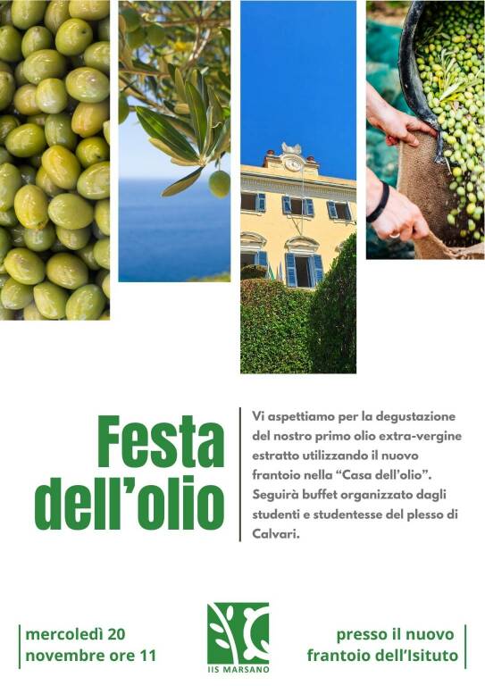 festa dell'olio