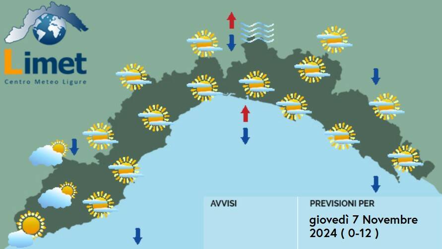 meteo 7 novembre 2024