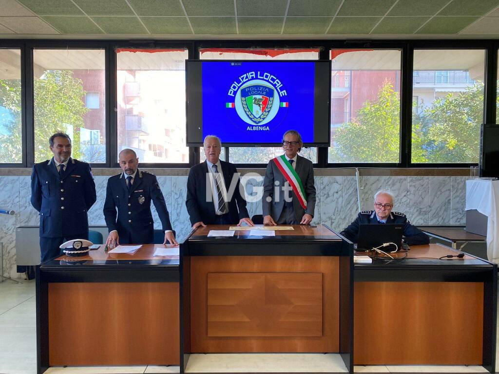 polizia locale albenga encomi