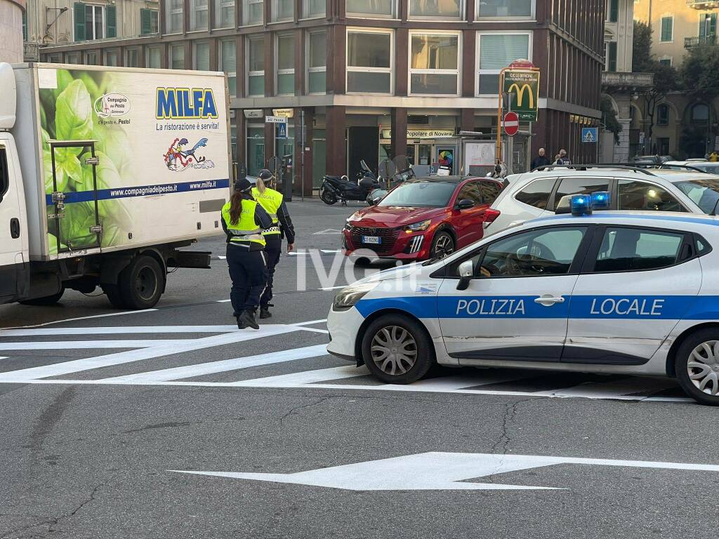 Istituito il doppio senso in via dei Mille a Savona