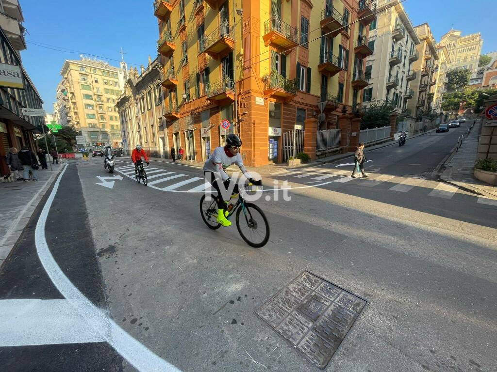 Istituito il doppio senso in via dei Mille a Savona