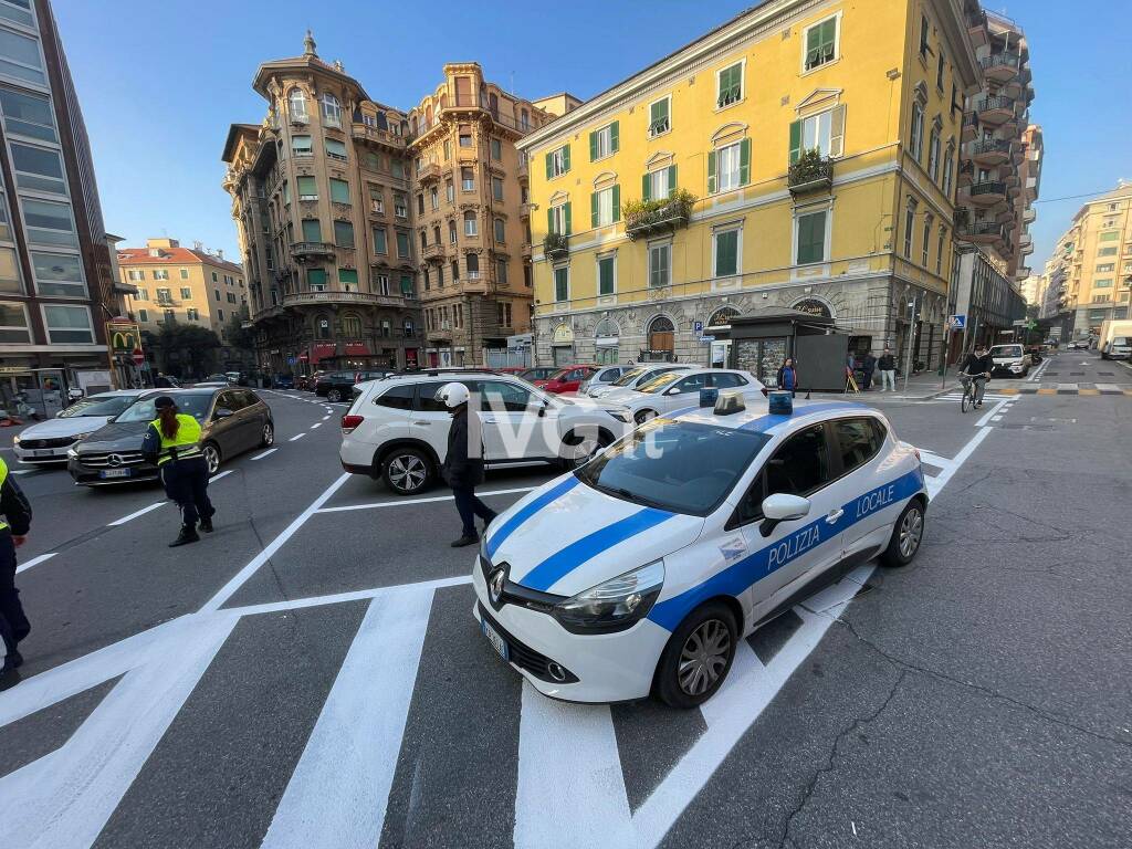 Istituito il doppio senso in via dei Mille a Savona