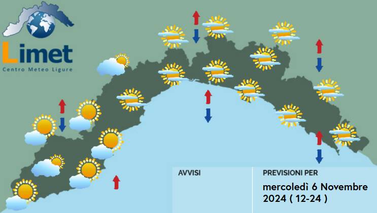 previsioni 6 novembre 2024